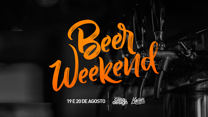 Shopping Casa & Design e Cervejaria Kairs promovem Beer Weekend em Florianpolis