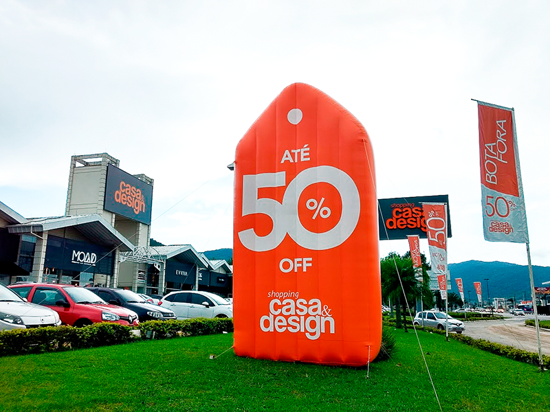 Shopping Casa & Design promove campanha de descontos 