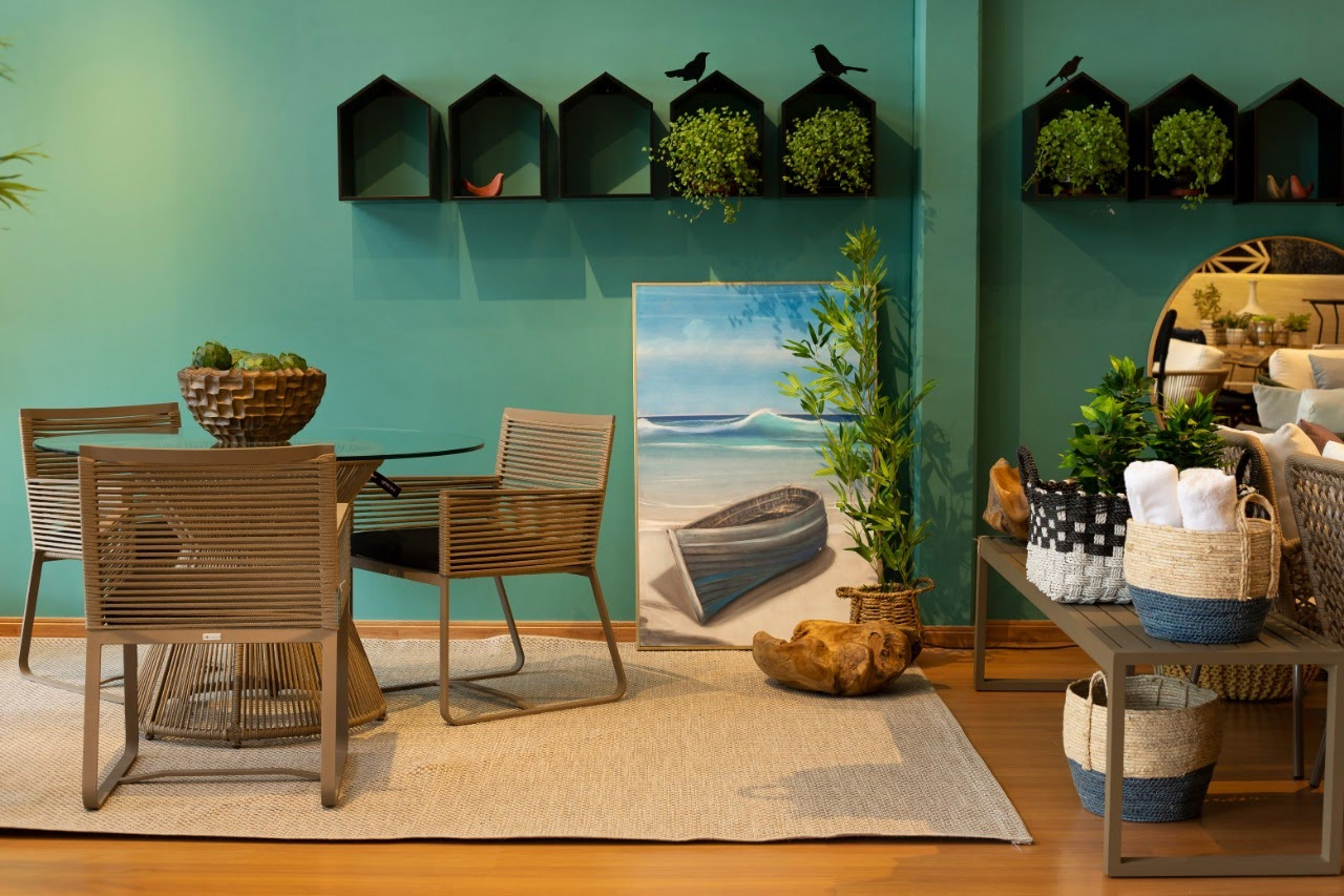 Nova vitrine da Moad Home apresenta conceito de ''jardim urbano'' e soluções criativas para a área externa