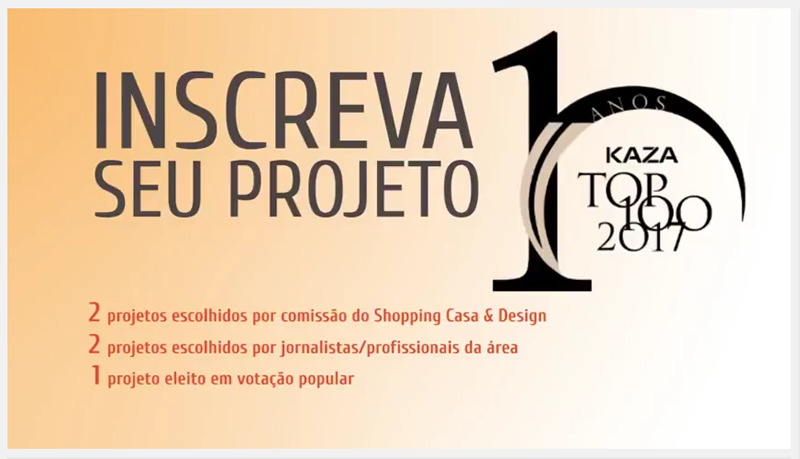 Inscreva seu projeto - Top 100